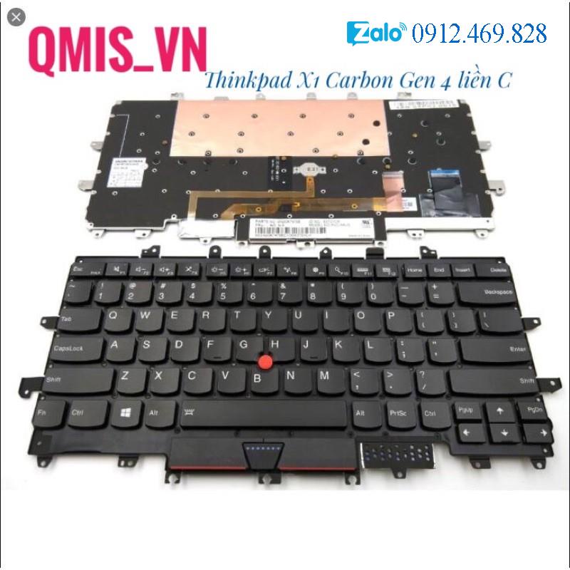 Bàn phím laptop Lenovo Thinkpad X1 Carbon Gen 4 - CORE I THẾ HỆ 6