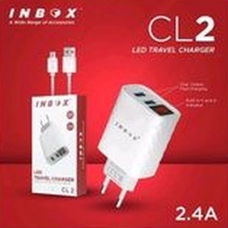 Dây Cáp Sạc Nhanh Inbox CL2 Cổng USB Kép 2.4A Có Màn Hình LED