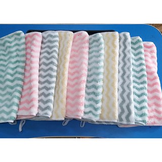 combo 10 cái Khăn mặt lông cừu trẻ em cao cấp siêu mềm mịn _ thấm hút cực nhanh