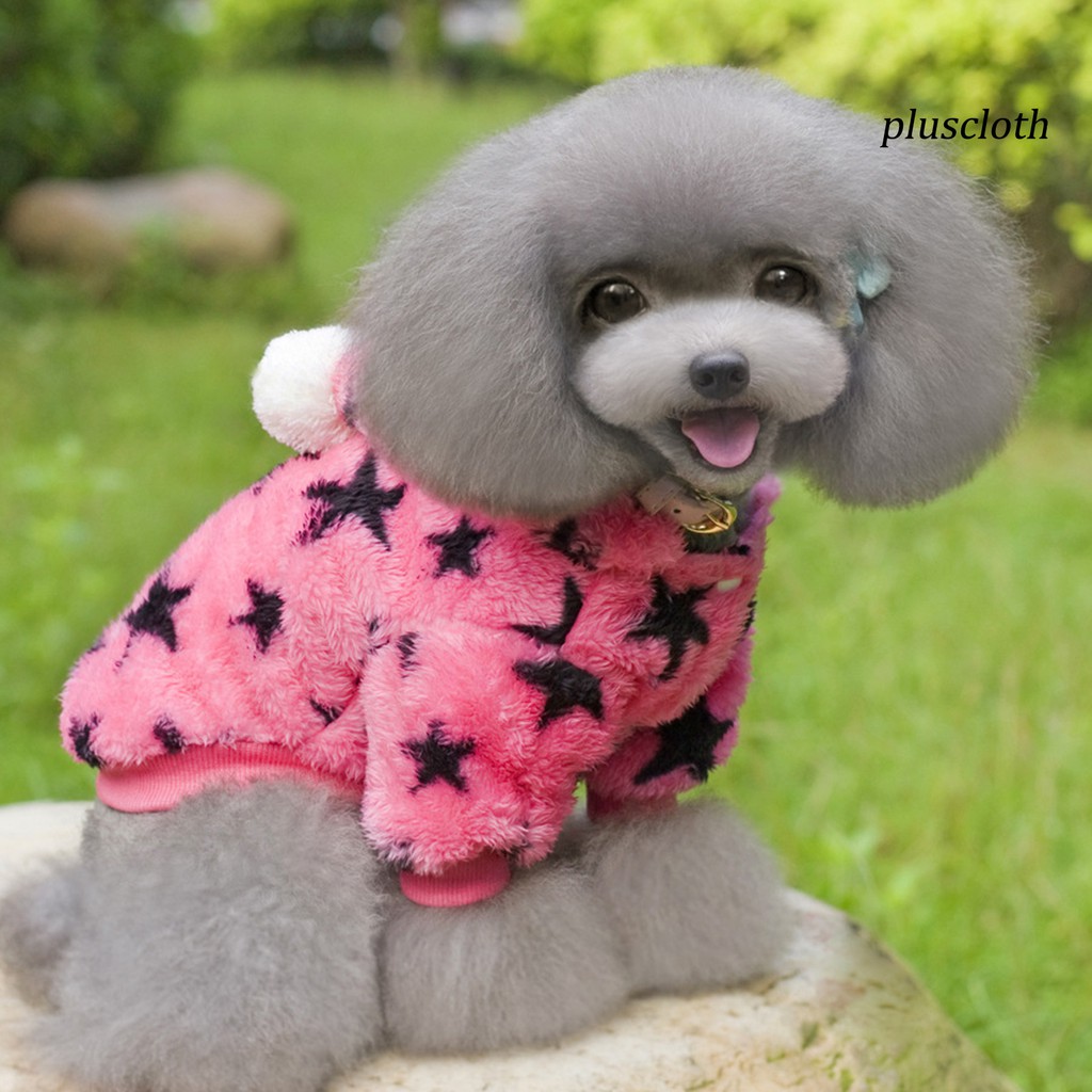 Áo Hoodie In Hình Ngôi Sao Dễ Thương Cho Thú Cưng