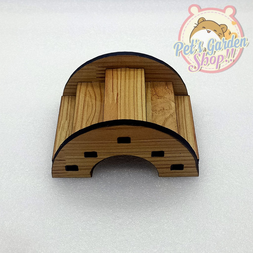 Cầu vòm gỗ lắp ráp cho hamster