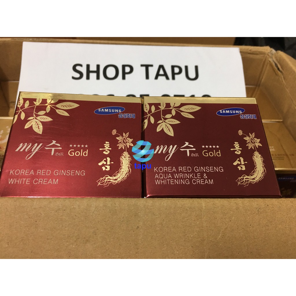 {Hàng xịn Korea} Kem Sâm My Gold Hàn Quốc - Red Ginseng Korea Chính Hãng