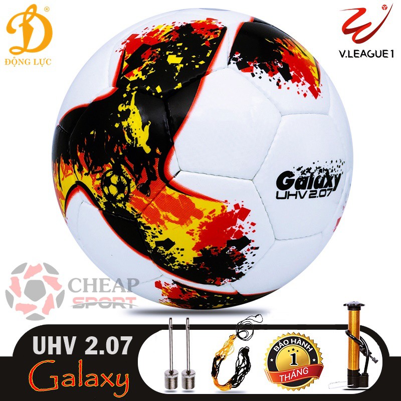 Bóng Đá Động Lực Thi Đấu V League UHV 2.07 Galaxy Tiêu Chuẩn Fifa Phù Hợp Sân Cỏ Nhân Tạo Và Sân Cỏ Tự Nhiên