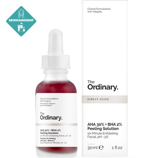 Tẩy tế bào chết hóa học the ordinary aha 30% bha 2% peeling solution