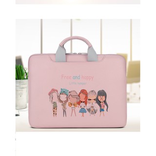 [GIÁ HỦY DIỆT-Có ẢNH THẬT]- Túi đựng laptop chống sốc in hình dễ thương- Chống nước, siêu nhẹ, tiện lợi
