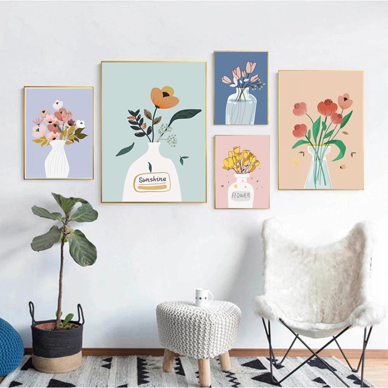 Lõi tranh vải canvas treo tường trang trí nội thất chống nước