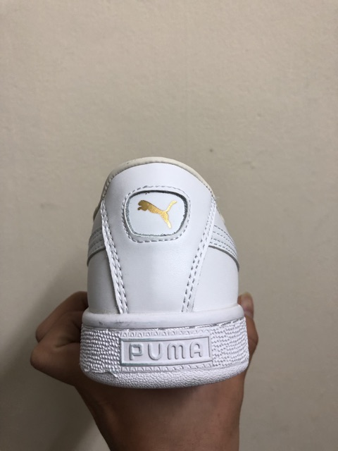 Giày sneaker pume humer white/white