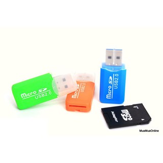 Đầu Đọc Thẻ Nhớ Micro Sd Nhựa Cao Cấp