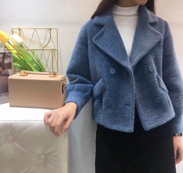 Áo dạ ngắn lông thỏ loại 1(kèm video ảnh thật) | BigBuy360 - bigbuy360.vn