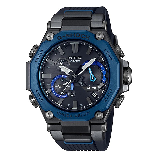 Đồng Hồ Casio Nam Dây Nhựa GSHOCK MTG-B2000B-1A2DR Chính Hãng