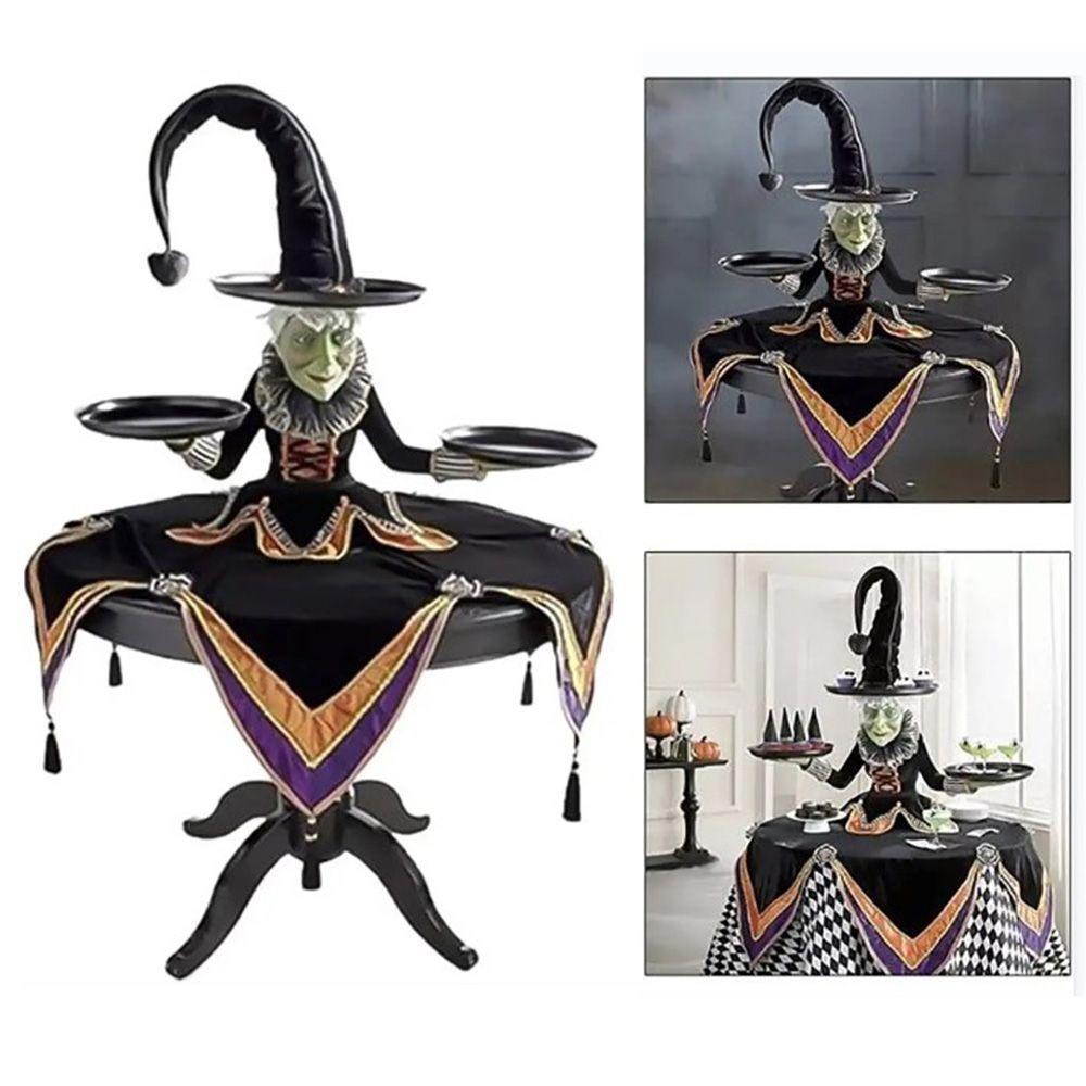 KUNHEV Giá Đỡ Trưng Bày Đồ Trang Trí Hình Phù Thủy Sáng Tạo