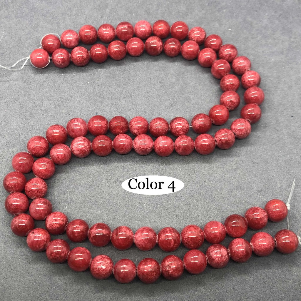 Chuỗi Hạt Đá Mã Não Kích Thước 6-10mm