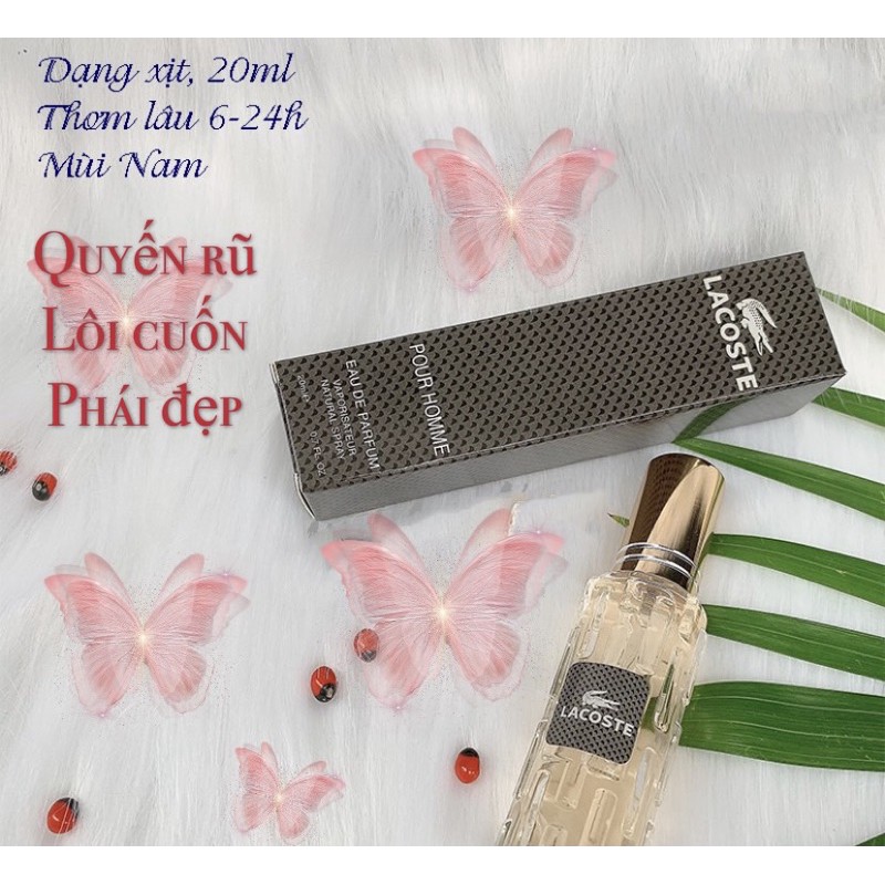 NƯỚC HOA NAM LACOSTE QUYẾN RŨ - LÔI CUỐN - PHÁI ĐẸP