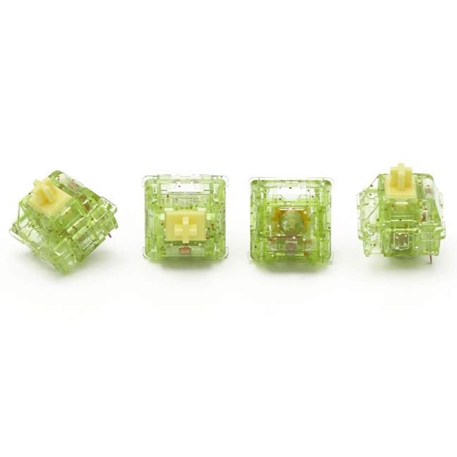 Combo 5/10/15 Công tắc phím cơ - Switch Ajazz Diced Fruit - Kiwi | Peach | Banana - Hàng Chính Hãng