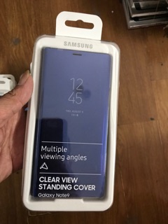 Bao da Clear View chính hãng Samsung S8/S8Plus/ Note8/note9 -