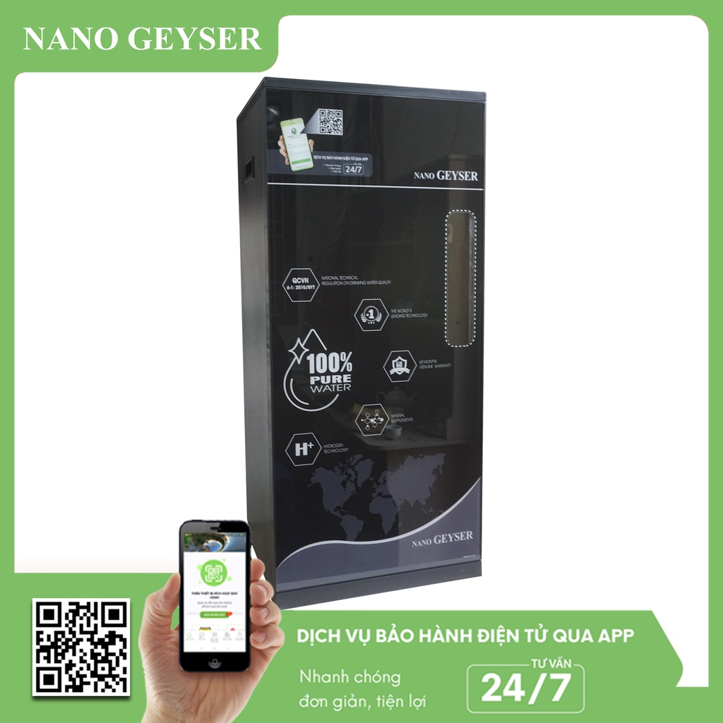 Vỏ tủ cường lực máy lọc nước Nano Geyser