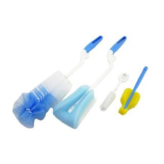 Bộ 4 dụng cụ cọ rửa bình sữa, ly cốc