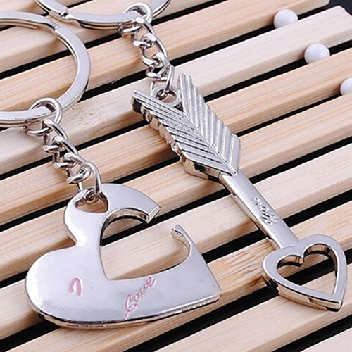 Bình Nước BK Chất Lượng Cao Tiện Lợi Dễ Sử Dụng✿Set 2 Móc Khóa Hình Trái Tim Thời Trang Cho Cặp Đôi