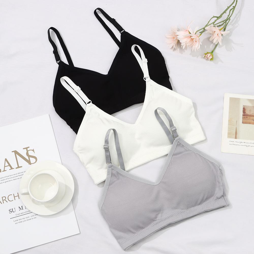 Áo Ngực Không Gọng Không Đường May Cỡ Lớn Thoáng Khí Thời Trang Cho Nữ