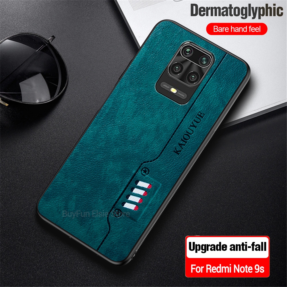 Ốp điện thoại da thời trang cho Xiaomi Redmi note Note 9T 9s 9 pro max 8pro  leather texture case for mi poco m3 11 10T/10T pro phone cover