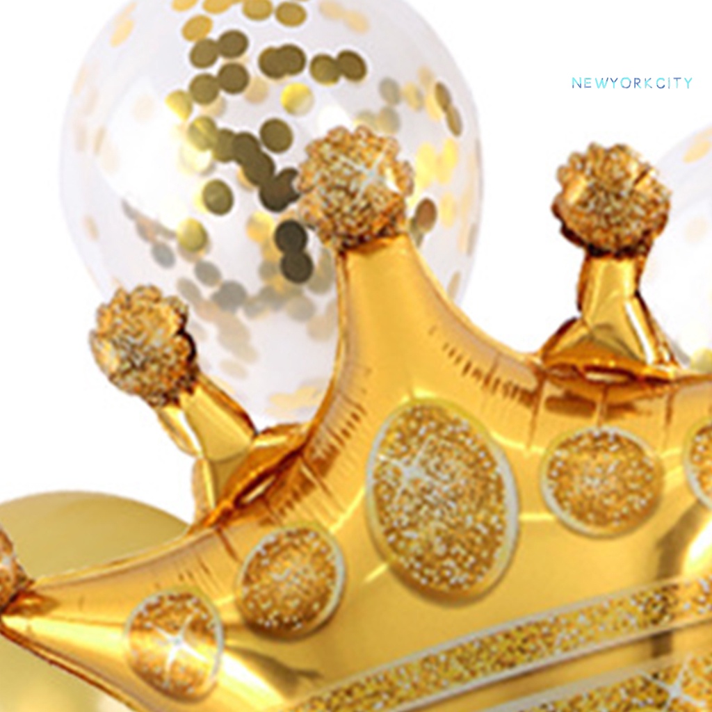 1 Set Bong Bóng Lá Nhôm Hình Số Dùng Trang Trí Tiệc Sinh Nhật