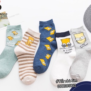 Tất Simson Unisex cổ cao Nam Nữ