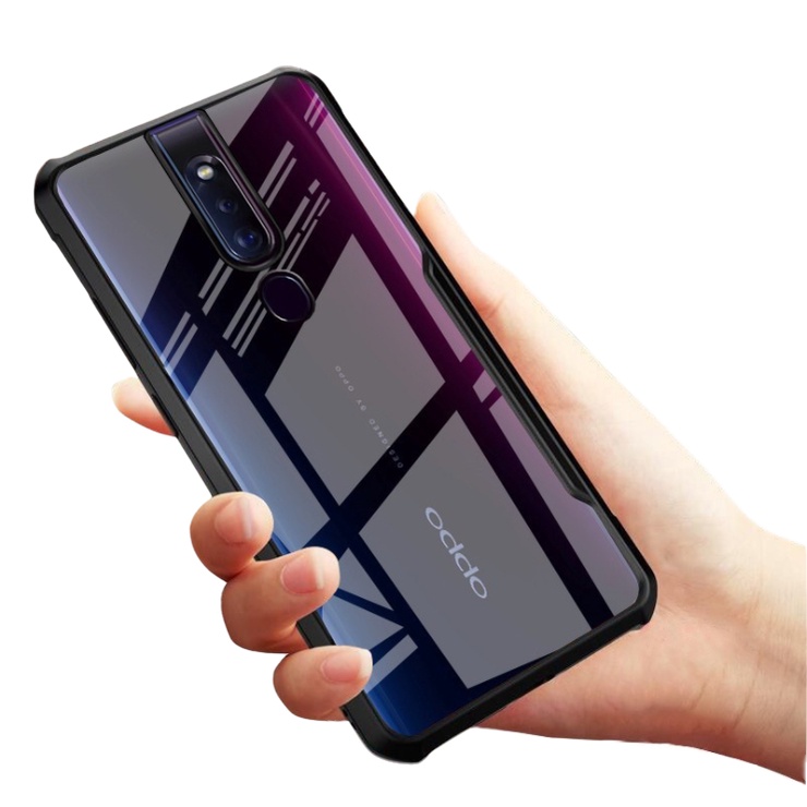 Clear Knife Back Cover Chống bụi Chống sốc TPU Bumper Túi khí Quad Angle Box Vỏ điện thoại siêu mỏng