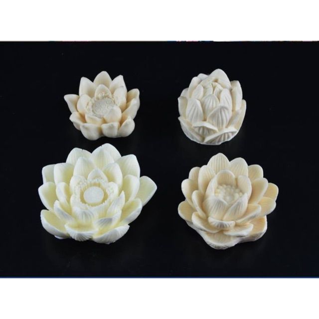 Khuôn silicone hoa sen như hình
