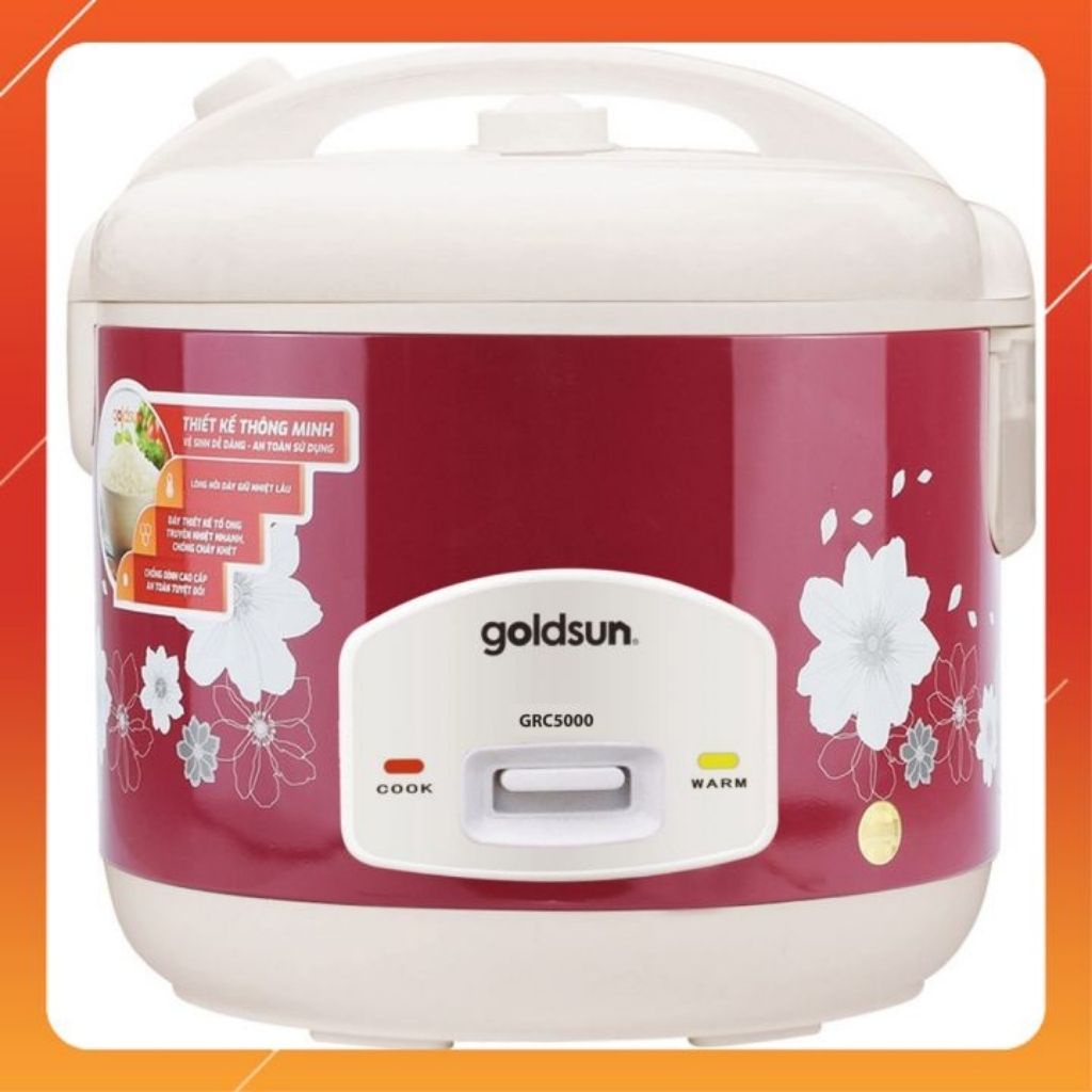 Nồi Cơm Điện Goldsun GRC5000 Dung tích 1.8 lít  Bảo hành 12 tháng