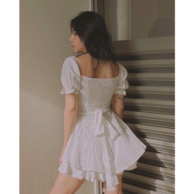 LEMONCHICVN - Jumpsuit hai tầng nhúng ngực - JMP49