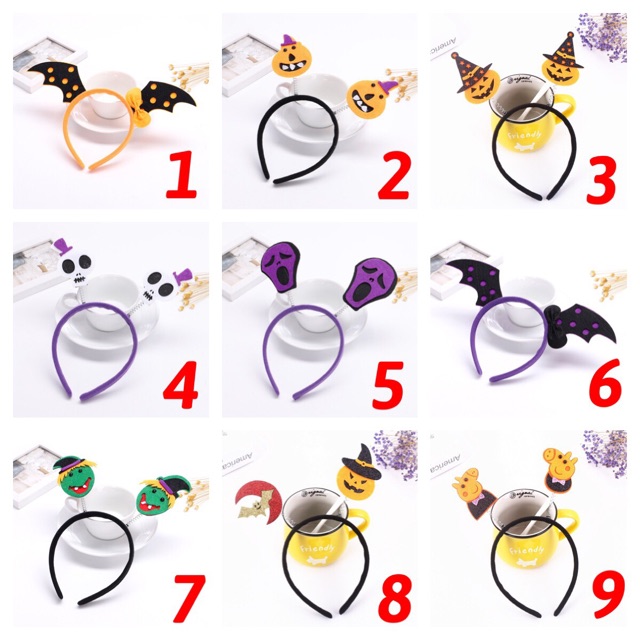 Bờm tóc Halloween