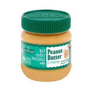 Creamy Bơ Đậu Phộng Mịn 170g Golden Farm, Peanut Butter