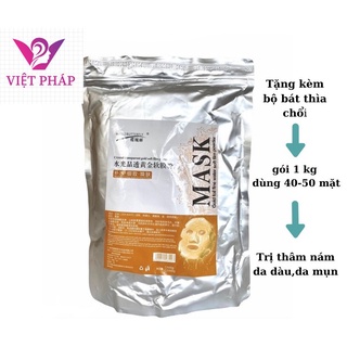 Mặt nạ vàng 24k, bột đắp mặt nạ vàng 24k gold mask
