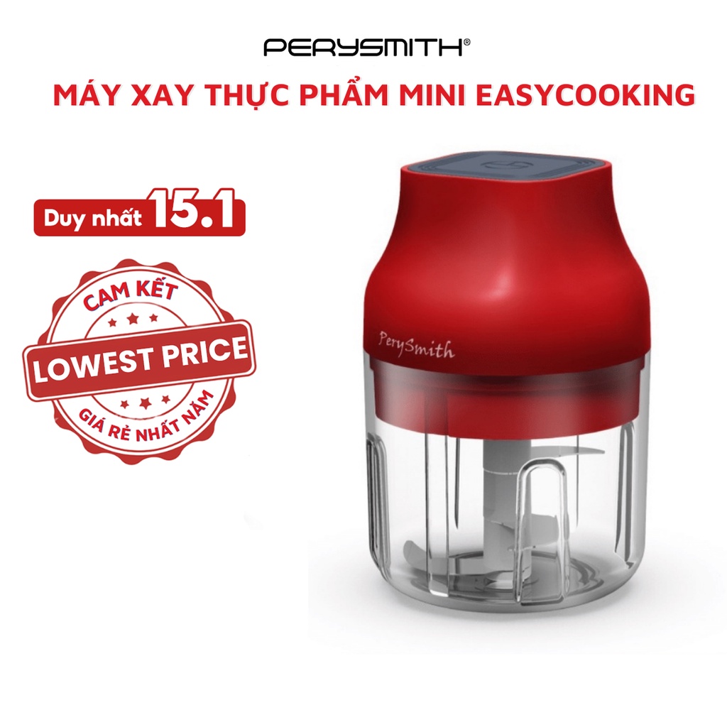 Máy xay thực phẩm mini không dây PerySmith PS250 sạc USB