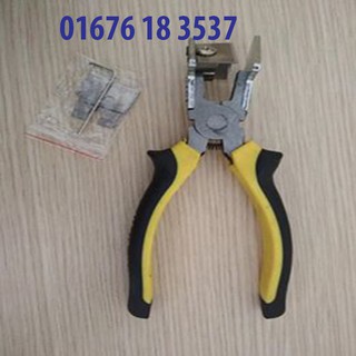 Kìm bấm gioăng cao su góc 90,kèm 4 lữa dao,1 lúc giác