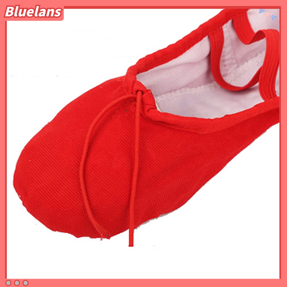 Bluelans♡ Giày Múa Ba Lê Mềm Mại Cho Bé Và Người Lớn
