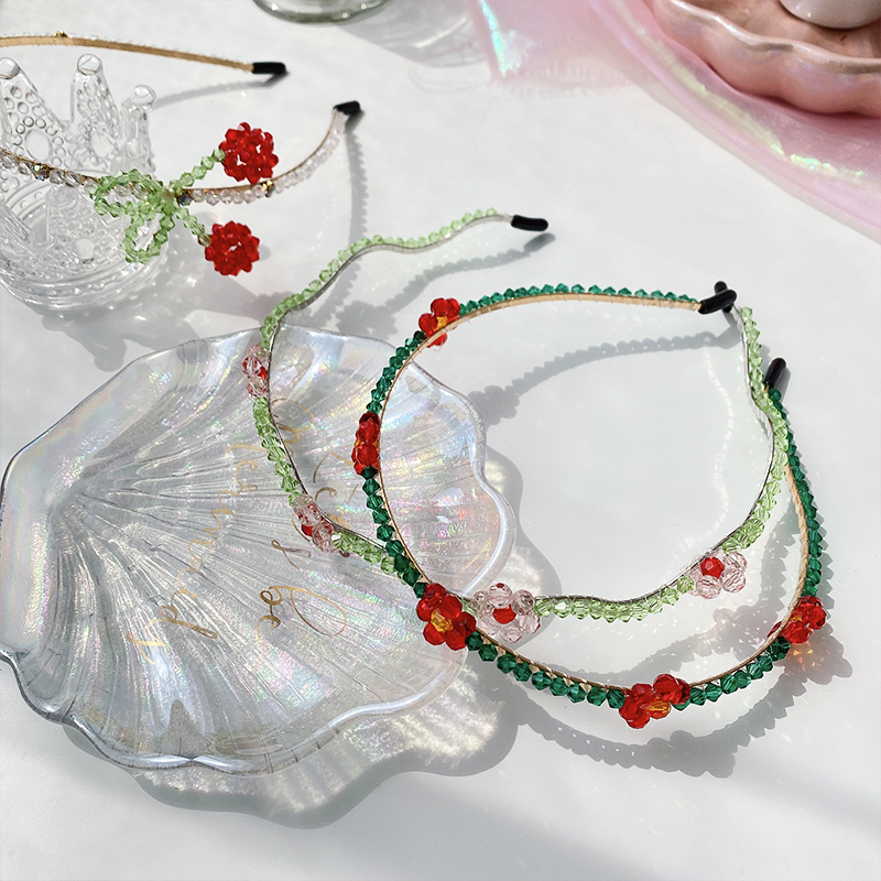 Băng Đô Cài Tóc Hình Quả Cherry Thời Trang Gợi Cảm Cho Nữ