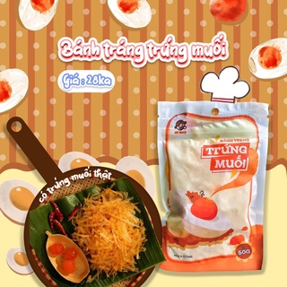 Bánh tráng vị trứng muối abi snack