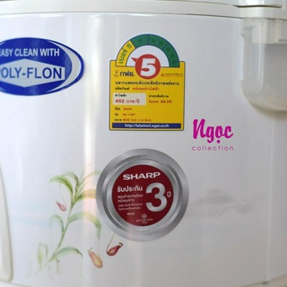 Nồi Cơm Điện SHARP 1.8L KS-19ET Nhập Khẩu Thái Lan