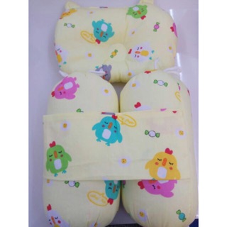 Bộ chặn+gối(bông và vỏ đỗ)