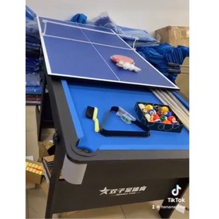 Bàn Bi A Kết Hợp Bóng Bàn Cao Cấp Bảo Hành 6 Tháng, Bàn Bida Bóng Bàn 2 Trong 1 Mặt Nỉ Mặt Gỗ Đàn Hồi Hanana