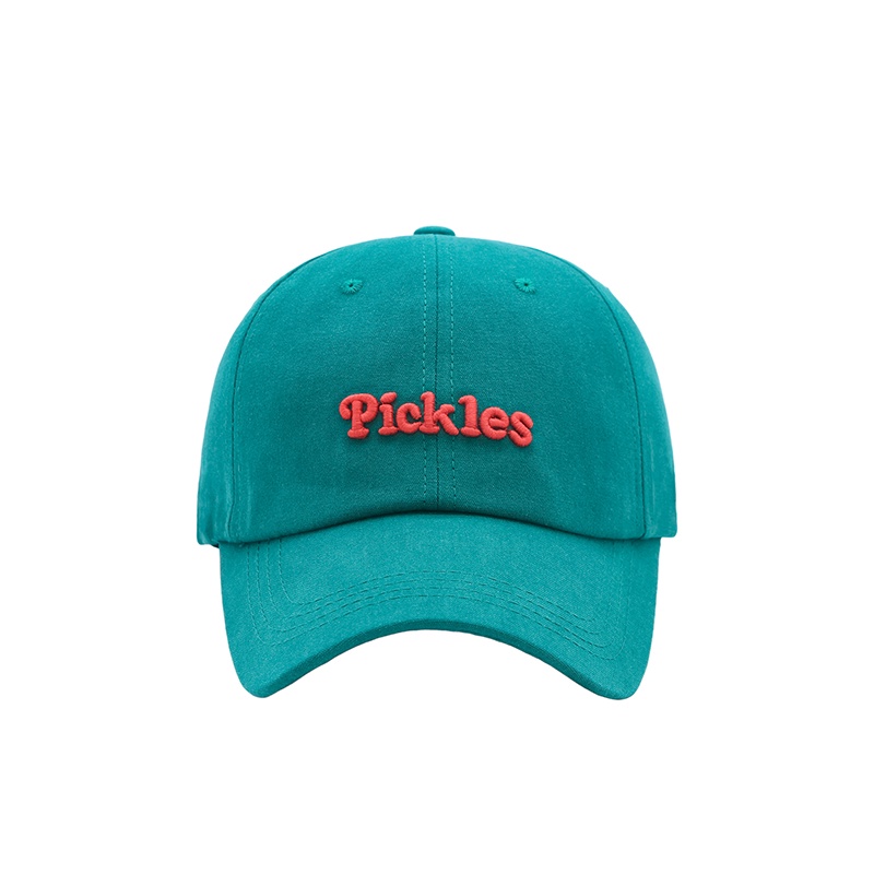 Mũ lưỡi trai thêu chữ màu trơn phong cách cổ điển đơn giản thời trang cho nam và nữ