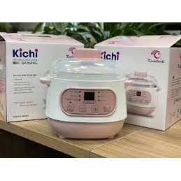 Nồi nấu cháo chậm Kichi 2 màu (MẪU MỚI)