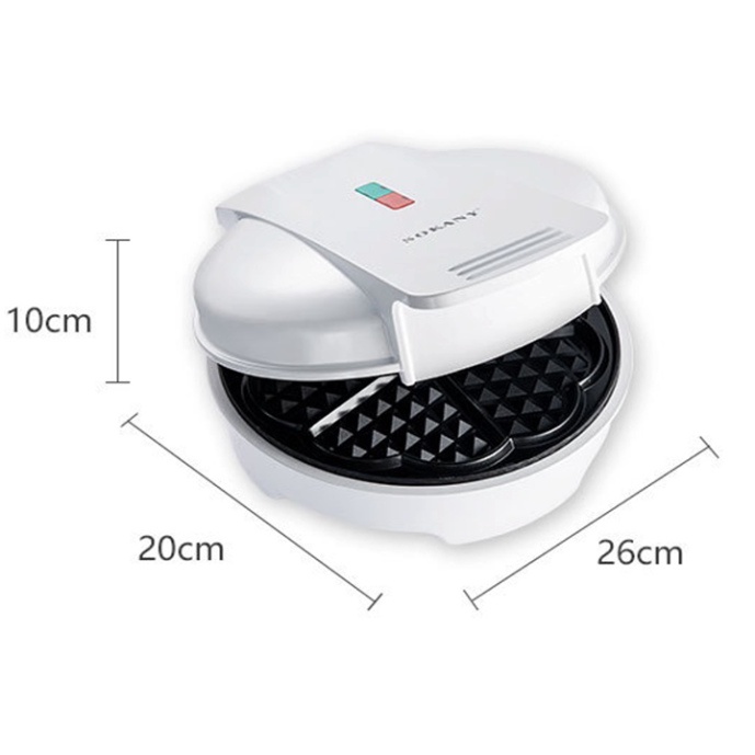 Máy làm bánh Waffle, Nướng bánh kẹp tổ ong đơn Sokany Chính hãng