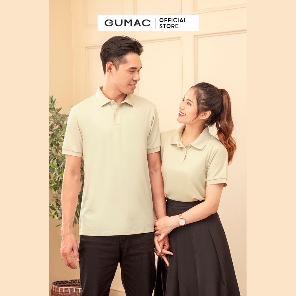 [Mã WABRGUM giảm 10% tối đa 30K đơn 99K] Áo nữ thời trang GUMAC polo thêu ATC01035
