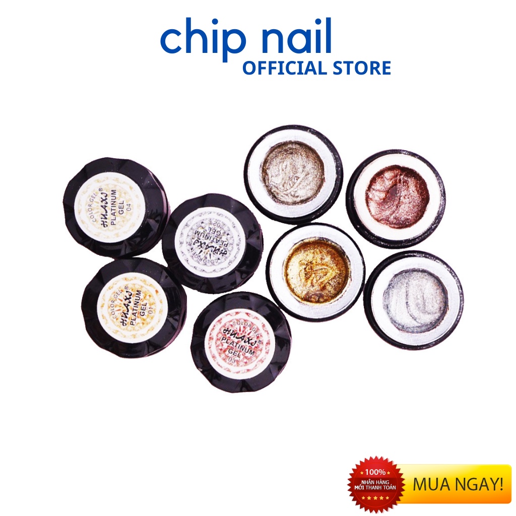 Gel nhũ viền Huaxi Platinum chính hãng - Gel nhũ nail vẽ móng