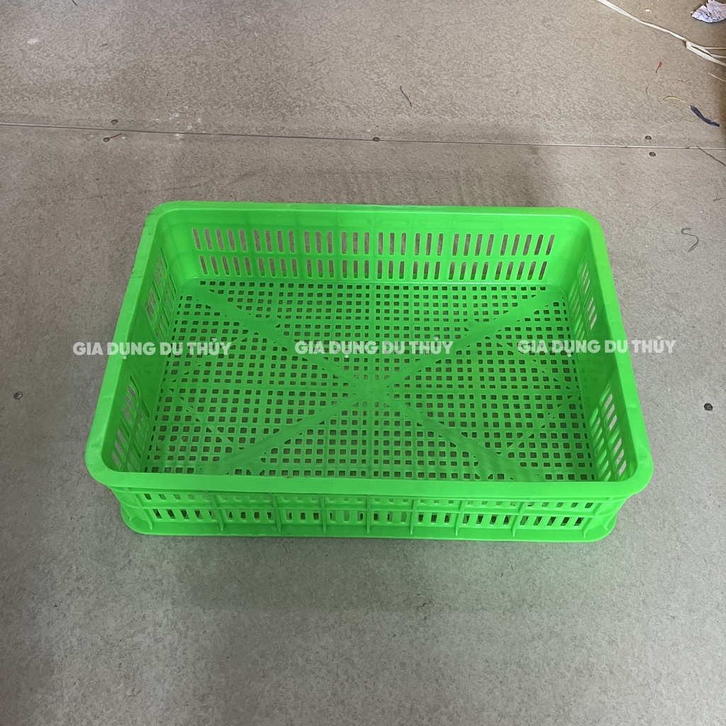 Sóng nhựa hở - rổ nhựa hở cao 1 tấc 5  nhựa chính phẩm bền, đẹp, chịu nhiệt cao thương hiệu Việt Thành