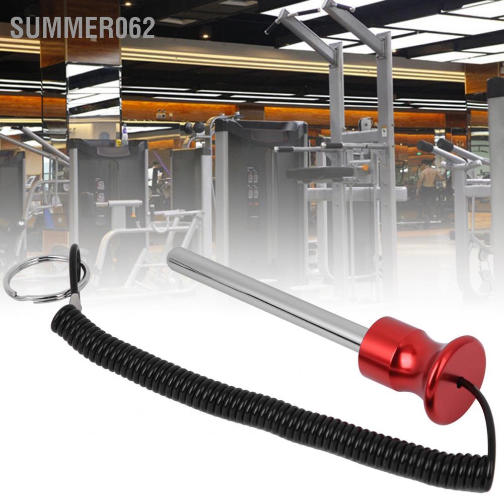 [Hàng Sẵn] Magnetic Weight Stack Pin với Pull Rope Strength Thiết bị đào tạo Phụ kiện 【Summer062】