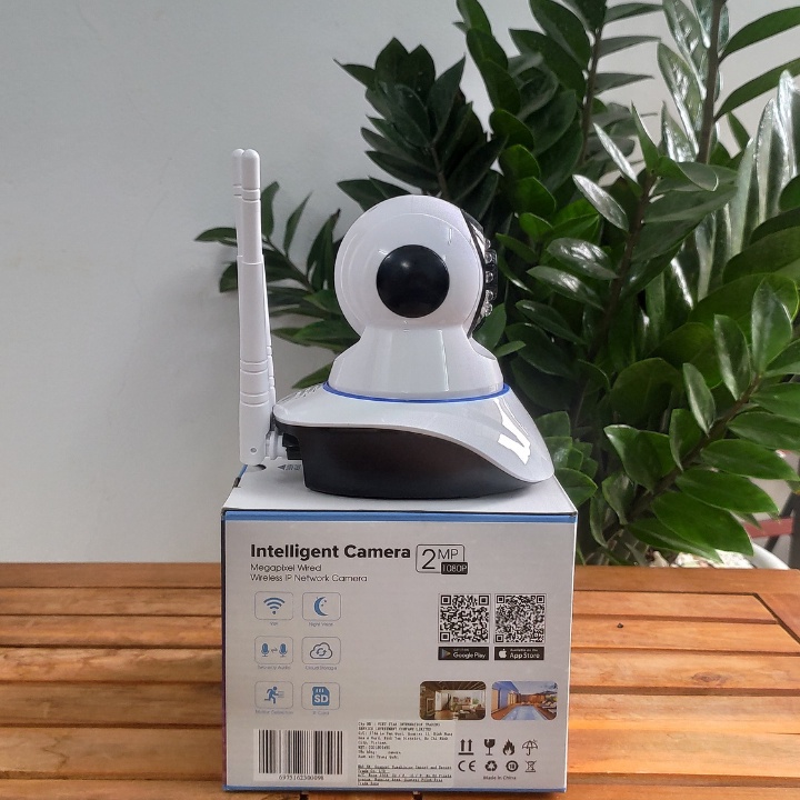 [FREESHIP]Camera Wifi 3 Anten Yoosee I YS-1021- Camera Trong Nhà YS-1021 Xoay Theo Chuyển Động 360