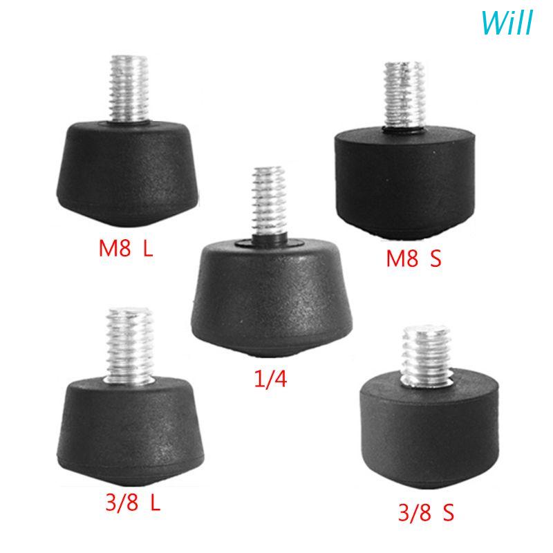 Miếng đệm chân máy ảnh bằng cao su 3/ 8 inch 1/ 4 inch M8 tiện dụng